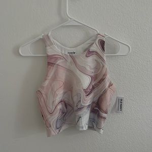 Old Navy cropped tank top